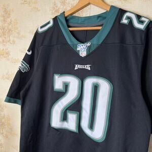 Black Alternate 2019 Philadelphia Eagles Brian Dawkins Nike NFL 100 Jersey M